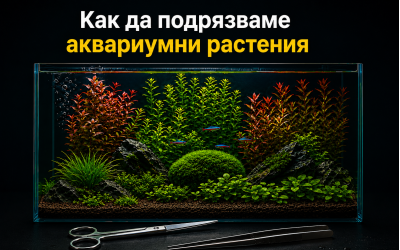 Как да подрязваме аквариумни растения