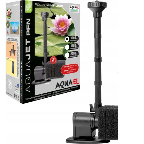 Fountain pump AquaEL AquaJet PFN 1000 - 1