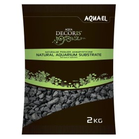 Грунд AquaEL Basalt (Базалт) 2-4мм 2кг / 10кг