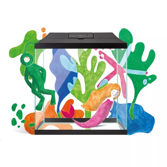 AQUARIUM AquaEL SET LEDDY MINI 30 - black - 1