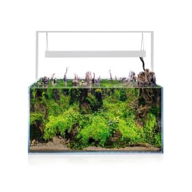 Aквариум с поставка AquaEL UltraScape 90 - бял