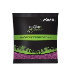 Грунд за дъно Aquael Aqua Decoris Coloured quartz Fuchsia (цикламен) 1KG
