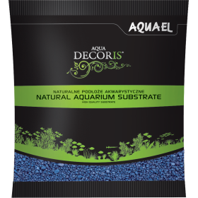 Грунд за дъно Aquael Aqua Decoris Coloured quartz blue (син кварц) 1KG