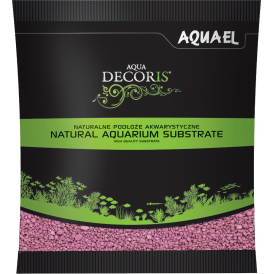 Грунд за дъно Aquael Aqua Decoris Coloured quartz LILA-PINK (лилаво-розов кварц) 1KG