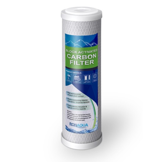 RO Carbon Block Filter10" Aqiuli – 5 micron - 1