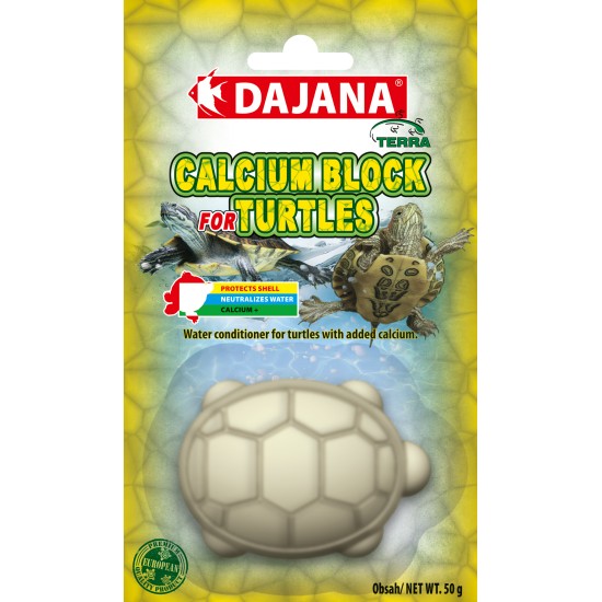 Dajana Pet nutritional supplement for turtles Calcium Block 50 g. - 1