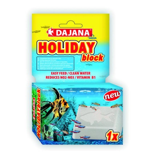 Dajana Pet Holiday Block Fish Food - 1
