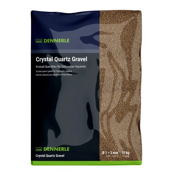 Substrate Dennerle gravel dark brown (dark brown) 1-2mm 10kg - 1