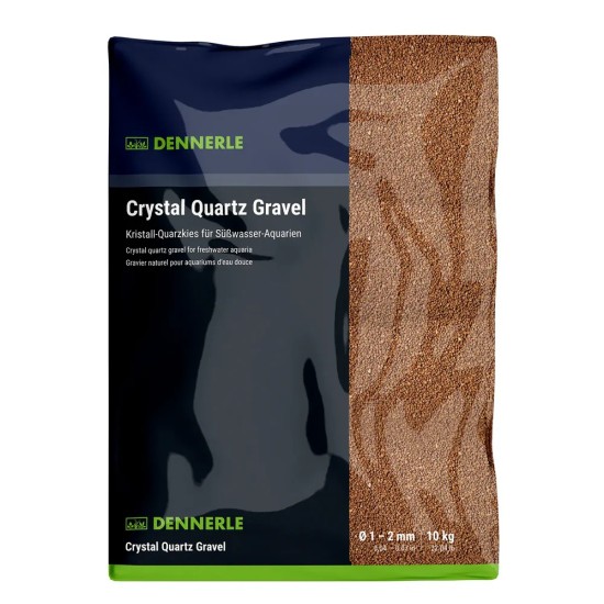 Грунд за дъно Dennerle gravel light brown (светлокафяв) 1-2мм 10кг - 1