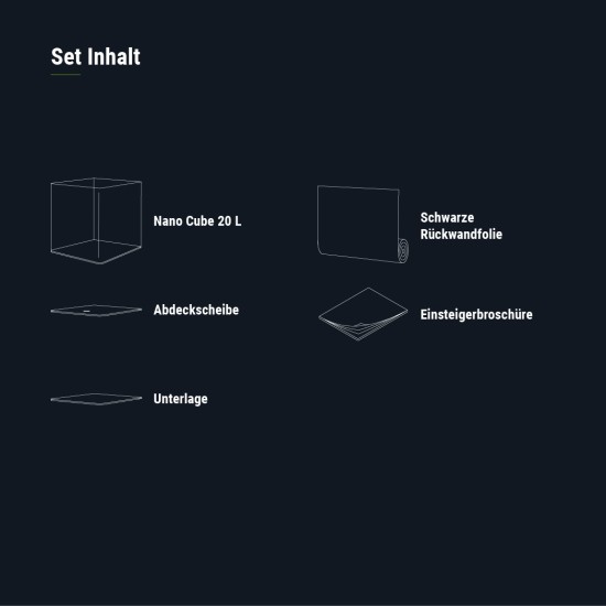 Аквариум Dennerle Nano Cube 20л - 3