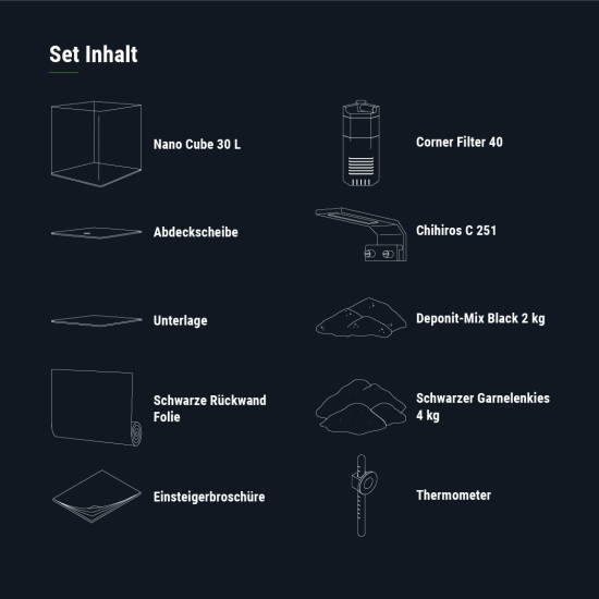 Aquarium  Dennerle NanoCub Complete+ 30l - 3