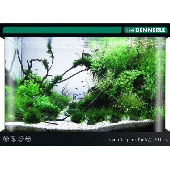 Аквариум Dennerle Nano Scapers Tank 70л - 1