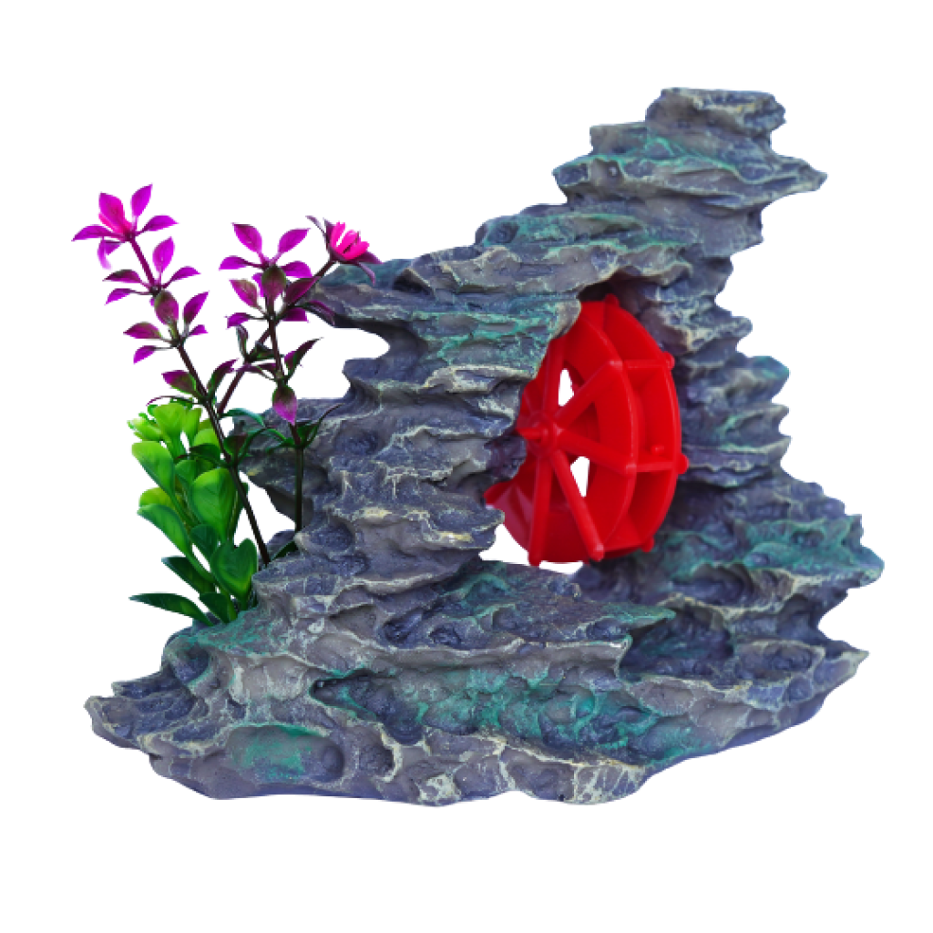 ᐉ Изкуствена декорация - Воденица с въздух на ТОП ценa | AquariumBG