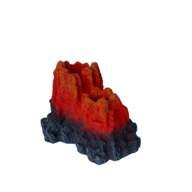 Artificial decoration - Volcano with air