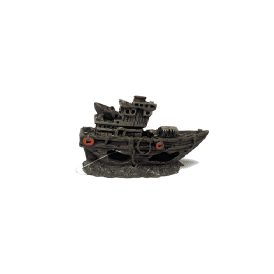 Ship S aquarium decoration