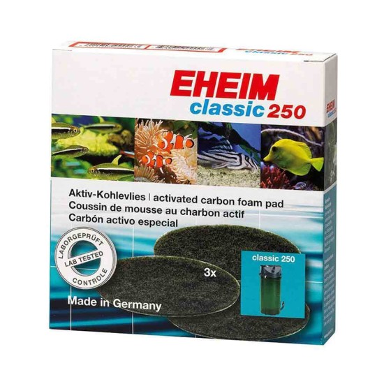EHEIM Classic 250 Active Carbon foam Pads - 1