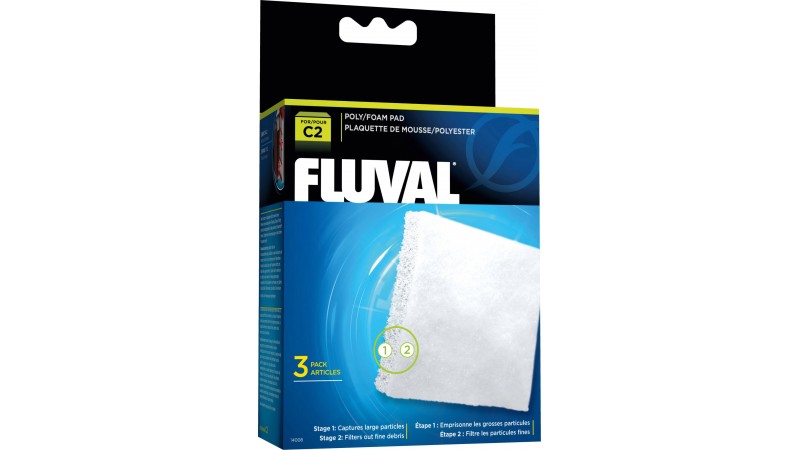 Fluval cotton wool for Power Filter C filters - 3 pcs.