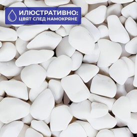 Грунд Ice White (ледено бяло) 4-6мм / 6-8мм 2кг