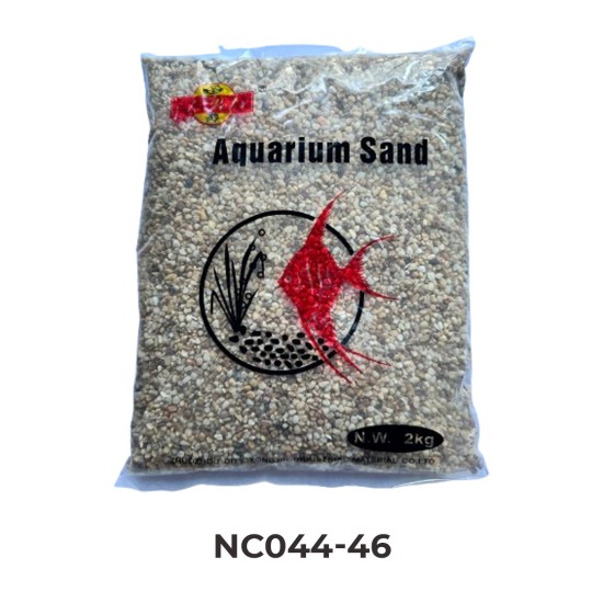Natural river gravel "White Pearl" (white pearl) 3-4mm / 4-6mm ( 2 kg ) - 5