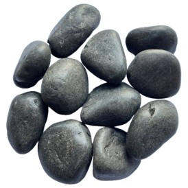 "Black Pebble" pebbles (black) 5-8cm 1kg