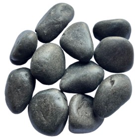Камъчета "Black Pebble" (черни) 5-8см 1кг