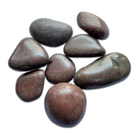 Естествен грунд  "Red Pebble" (червен камък) 5-8см 1кг 