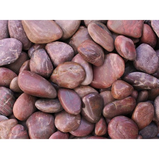 Natural primer "Red Pebble" (red stone) 5-8cm 1kg - 1
