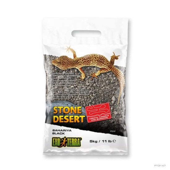 Exo Terra Stone Desert Bahariya Black - 1