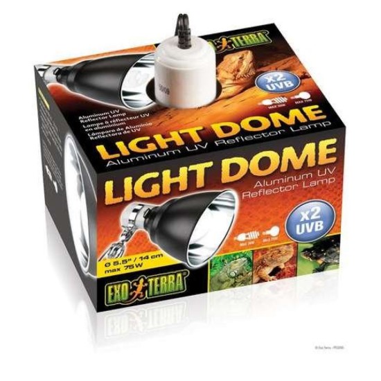 LIGHT DOME / ALUMINUM UV REFLECTOR LAMP - 1