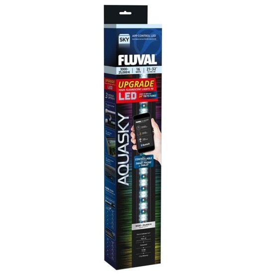 Led lighting Fluval AquaSky LED 2.0 27W 91-122 cm. Bluetooth - 1