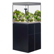 Аквариум с поставка Fluval Siena 160 - черен