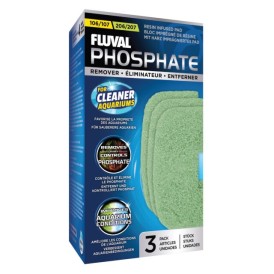 Phosphate removal filter pads for Fluval Performance 107/207