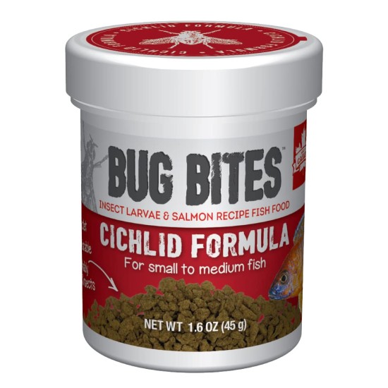 Fluval Bug Bites Cichlid Granules S/M - 45гр - 1