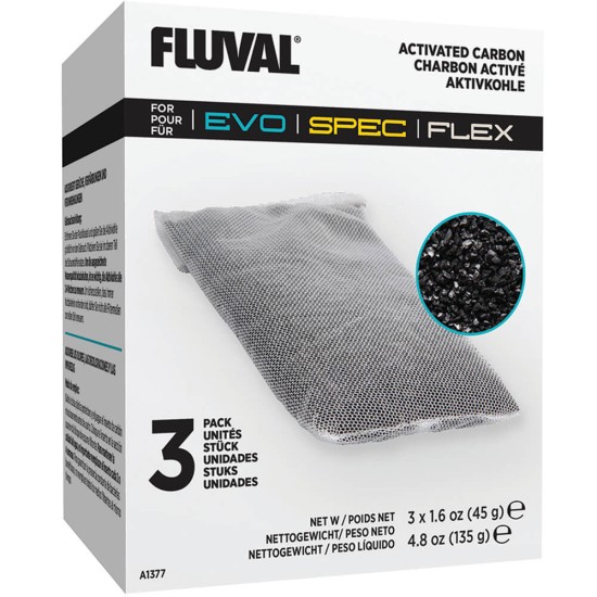 Fluval activated carbon refill for Spec and Flex series - 1