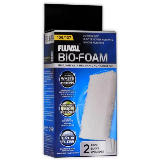 Подложки за филтър от пяна за Fluval 106/107 - 1