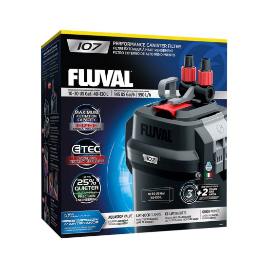 Външен филтър Fluval 107 Performance  - 4