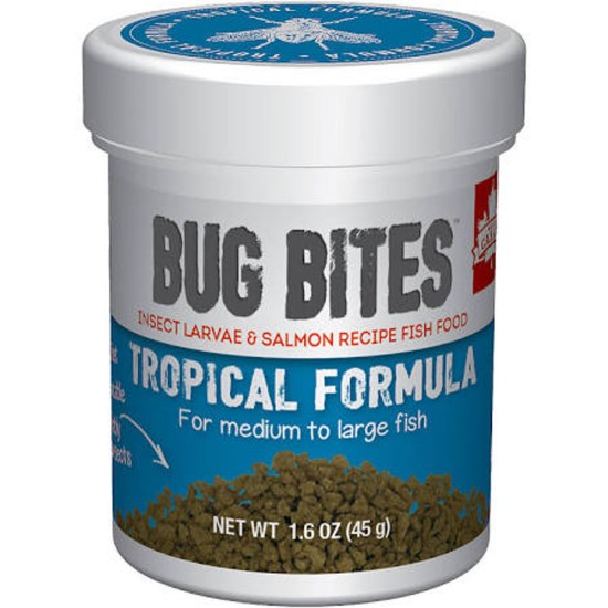 Fluval Bug Bites Tropical Formula Gran M/L  - 1
