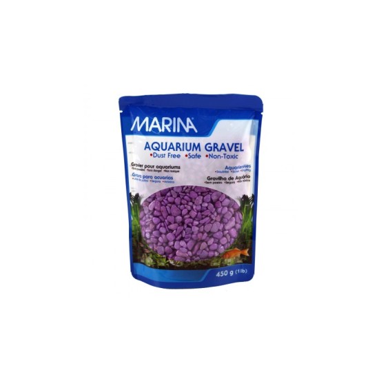 Aquarium gravel Marina - Purple - 1