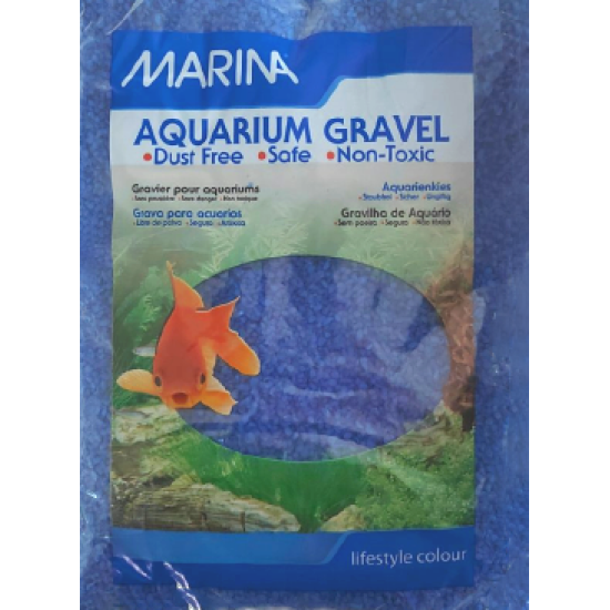 Gravel Marina Blue 1-2 mm, 1kg - 1