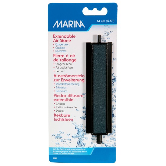 Камъче за въздух с пластмасова основа Marina Extendable 14см - 1