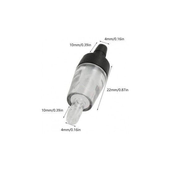 Hailea air valve - transparent - 1