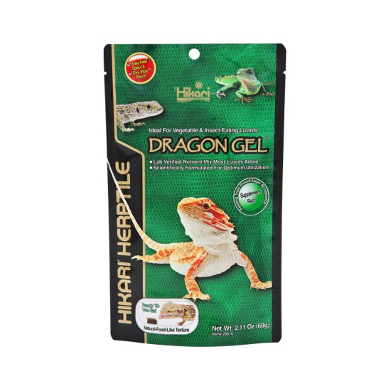 Food for reptiles Hikari DragonGel 60g. - 1
