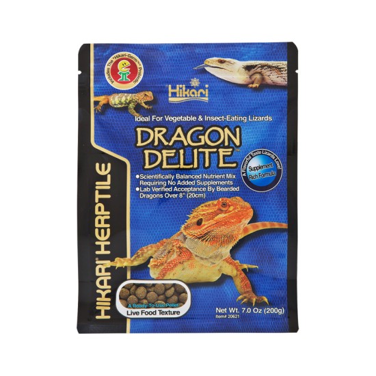 Food for reptiles Hikari Dragon Delight 200g. - 1
