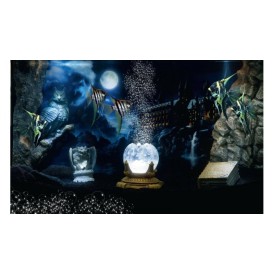 Single-sided aquarium background – Magical world + gel