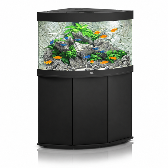 JUWEL Trigon 190 LED Aquarium with stand - black - 1