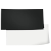Double-sided aquarium background Poster 3 – black and white - 3