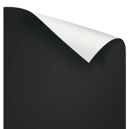 Double-sided aquarium background Poster 3 – black and white - 2