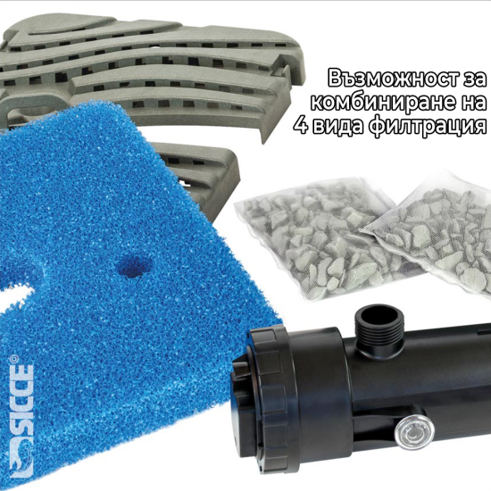 SICCE Filtrapond UV 7W Pond Filter - 4