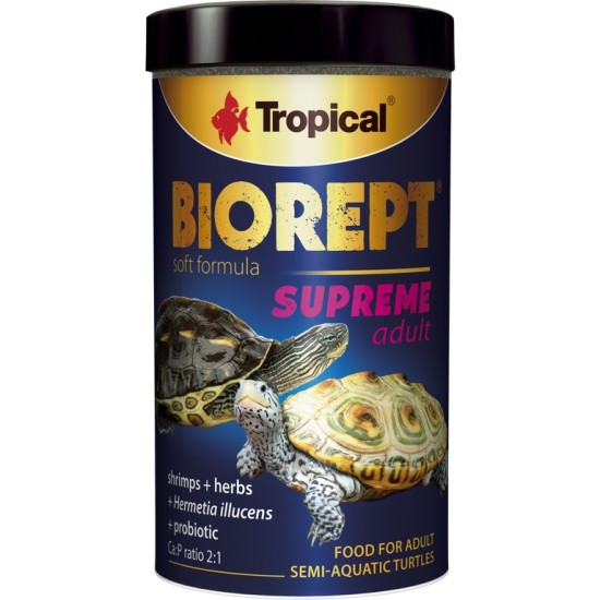 Храна за костенурки Tropical Biorept Suprime Adult - 1