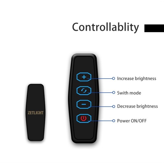LED lighting ZetLight LED ZN1050 MINI  (white/blue) - 3